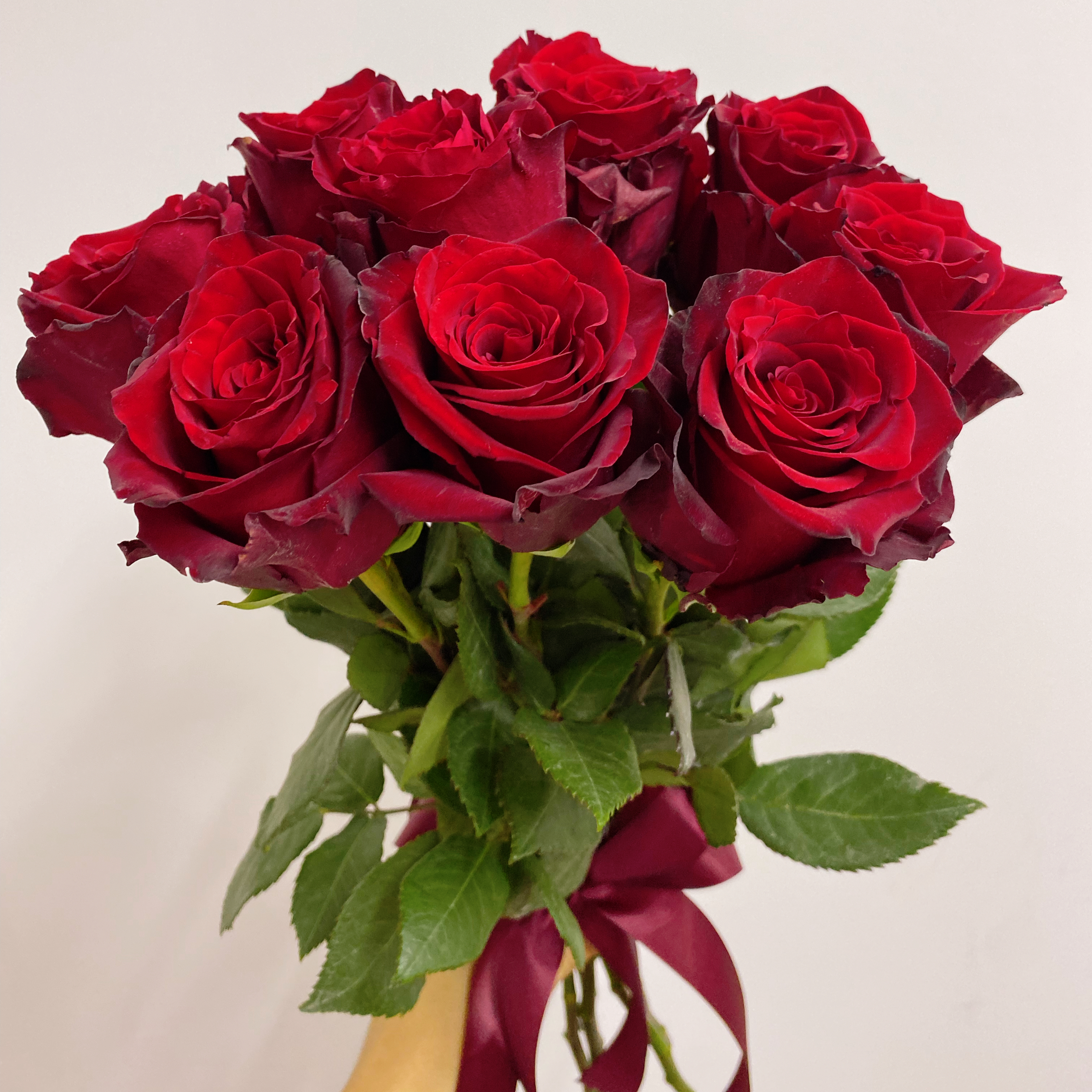 9 красных роз Эквадор